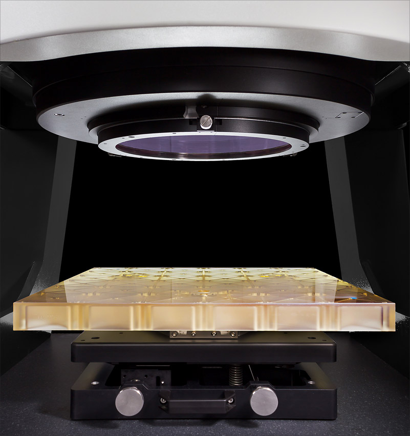 Light-weighted Optic Measured by Verifire XL Interferometer System