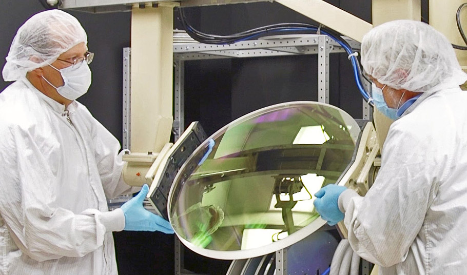 coating large spherical optics