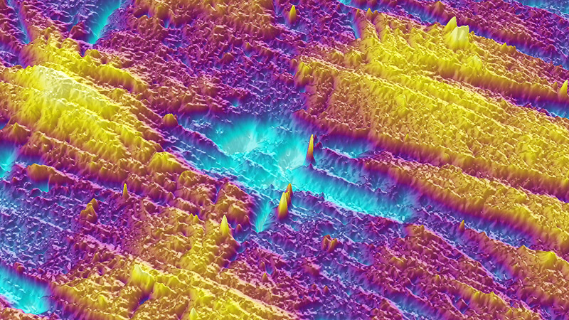 3D Topography - Ceramic Surface - Mx Software
